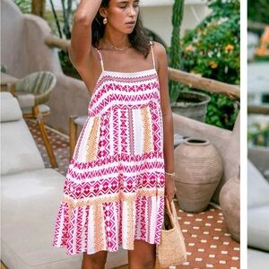 Women's Multicolor Patterned Dress